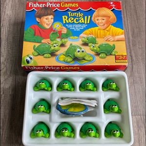 Fisher Price Turtle Recall Vintage Game